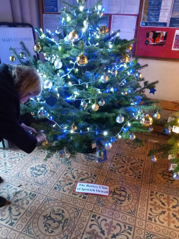 St MaryleTower Xmas Trees 1st7th December 2022 Rotary Club of
